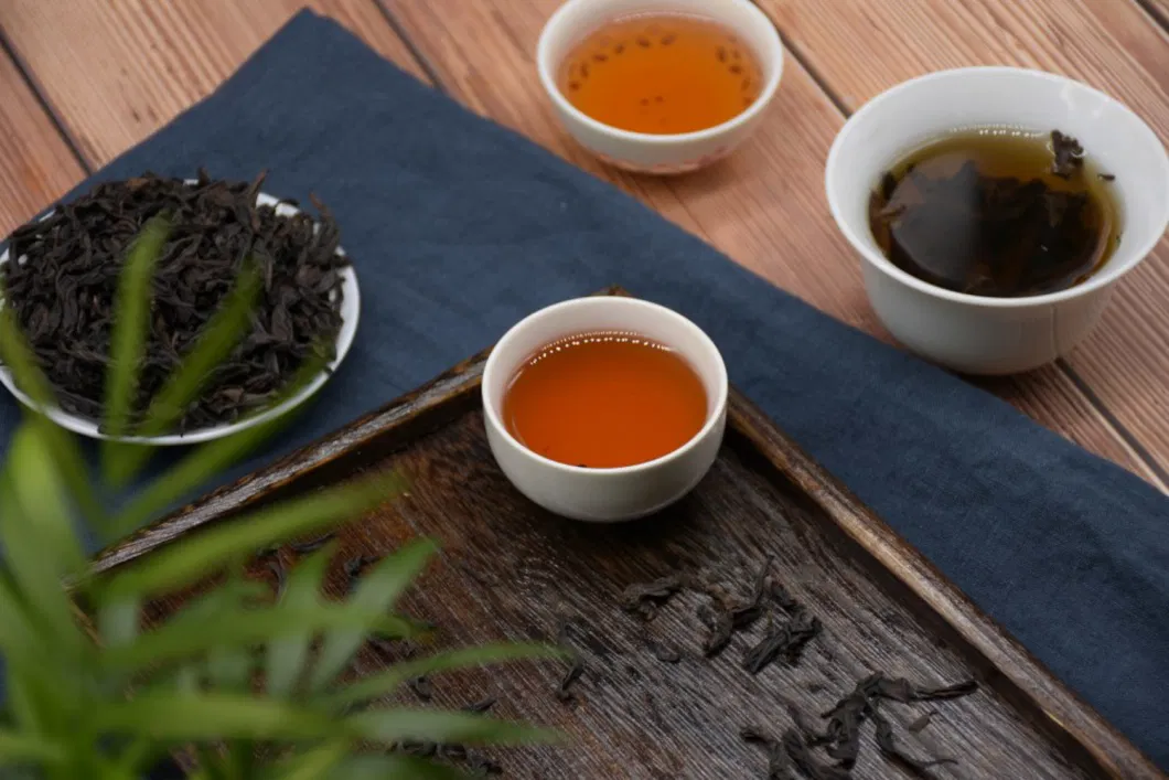 Chinese Fujian Wuyi Mountain Dahongpao Tea Slimming Oolong Tea Brands Oolong EU Organic Certification