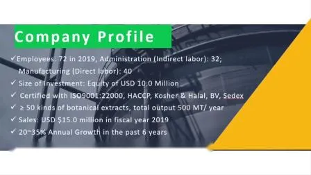 Polvere di tè bianco istantaneo naturale al 100% certificata SGS